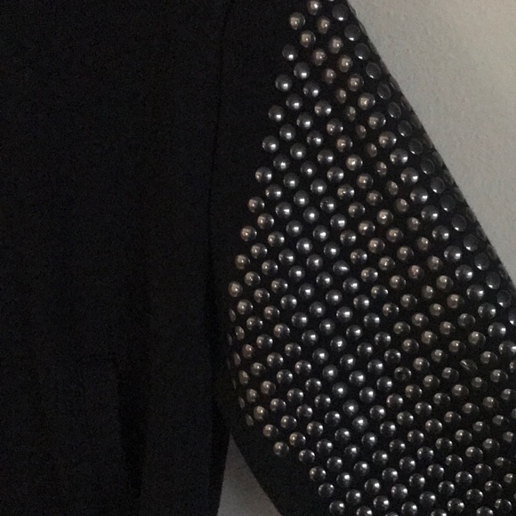 Studded Baseball Jacket - Picture 4 of 5
